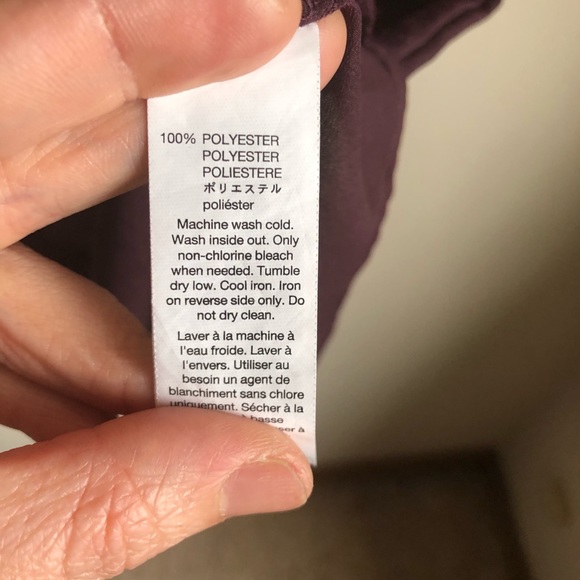 Purple Gap blouse with gold studs - Picture 4 of 4